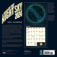 Year of the Night Sky 2024 Calendar