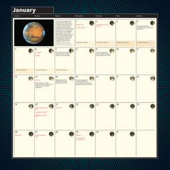 Year of the Night Sky 2025 Calendar