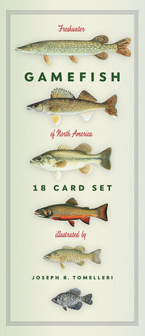 Freshwater Gamefish of North America 18 Card Set